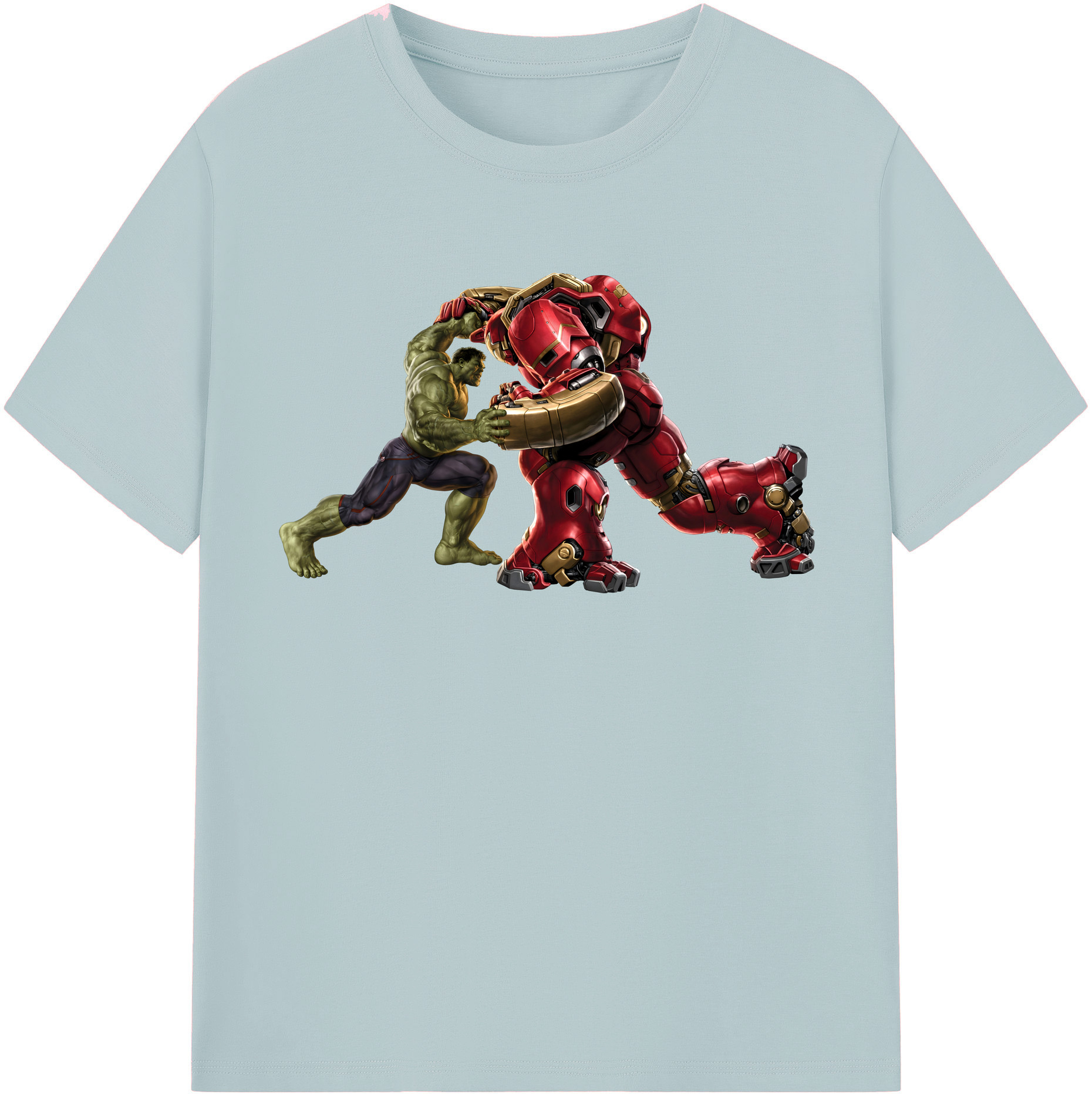（画像用） アベンジャーズ The Avengers 綿100％半袖Tシャツ（フロントプリント）